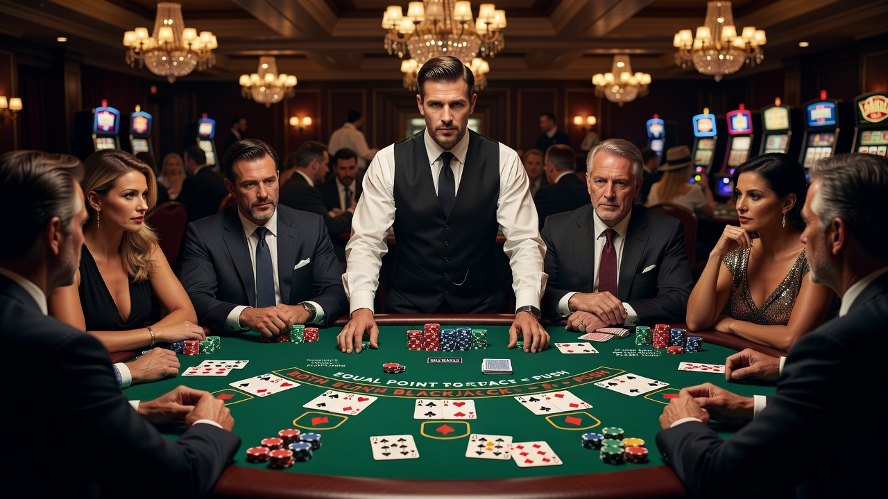 Dealer Push in Blackjack: Rules, Meaning, and When the Dealer Pushes