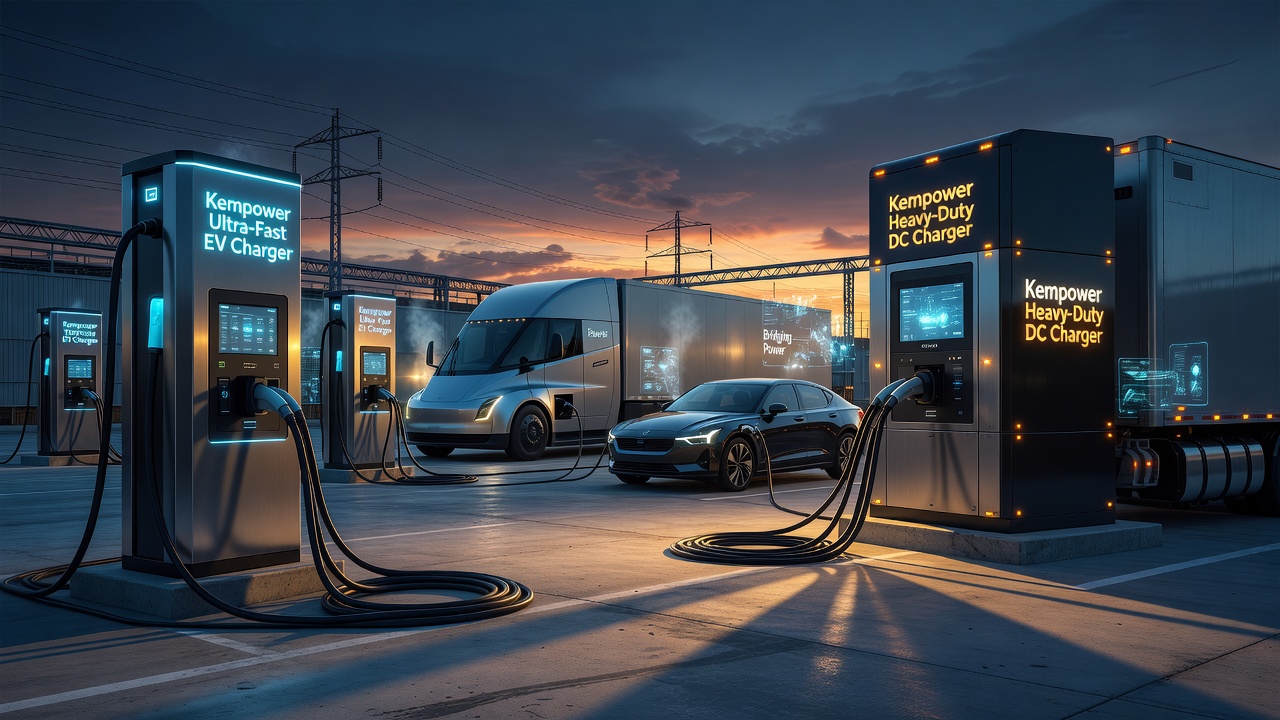 Kempower's New Charger Bridges Cars and Heavy Trucks on One Site