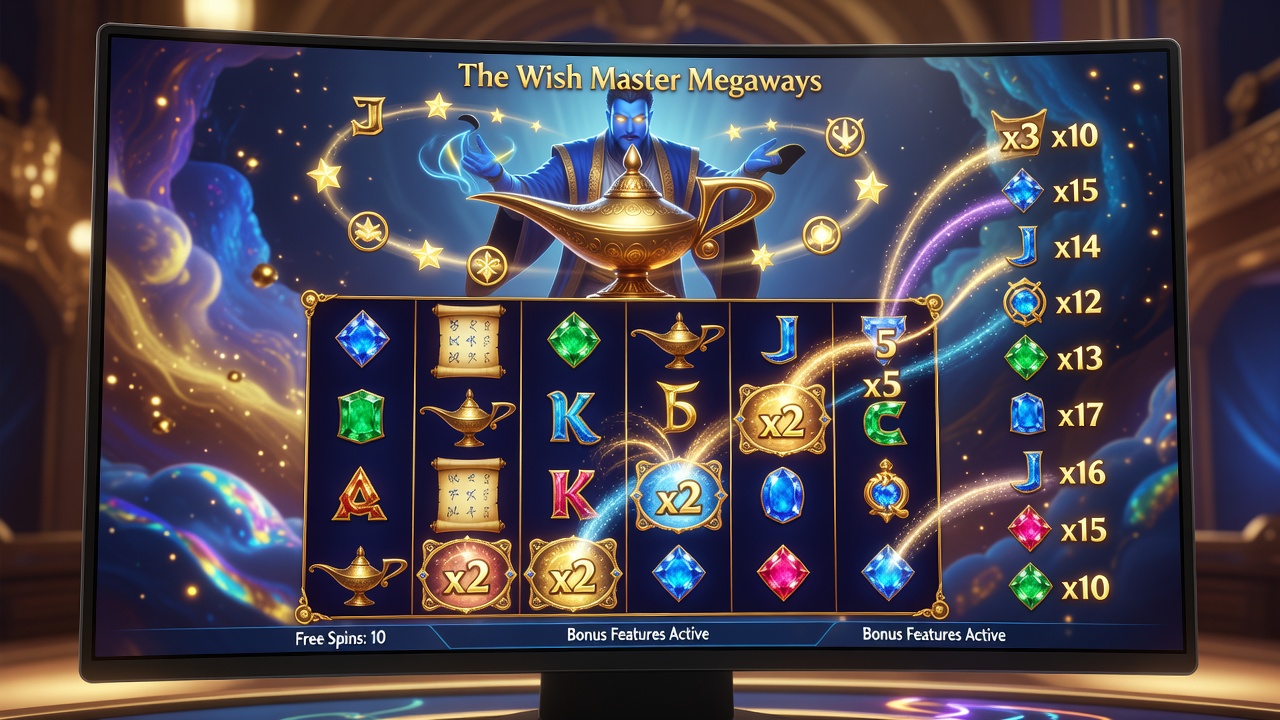 The Wish Master Megaways Review: Free Spins, Bonus Features and Demo